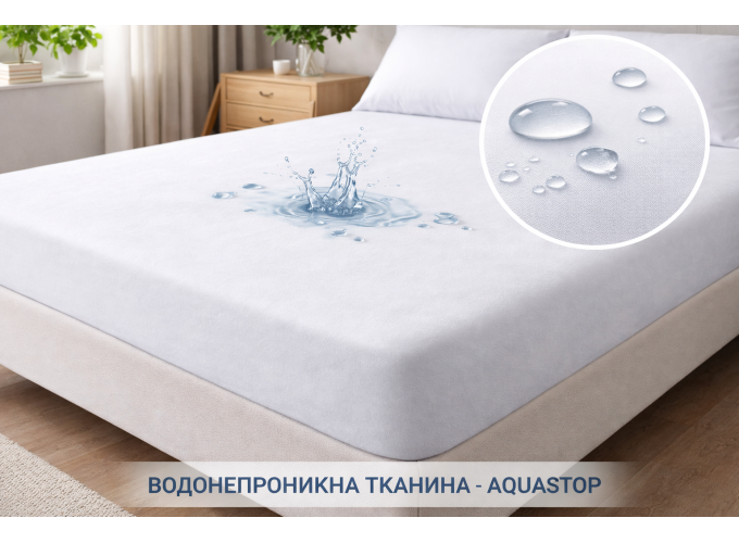 Топпер со съемным чехлом AquaStop